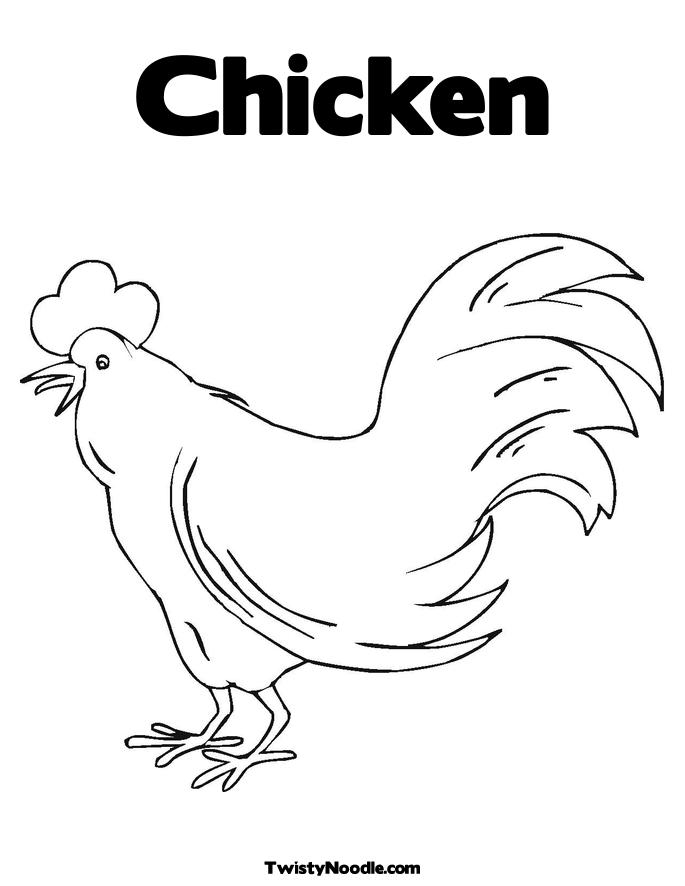 30 Coloring Picture Of Chicken 61