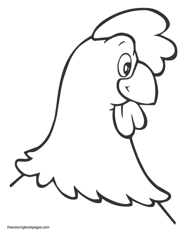 30 Coloring Picture Of Chicken 66