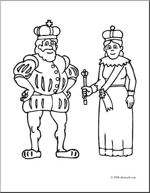 30 King And Queen Coloring Pages 21