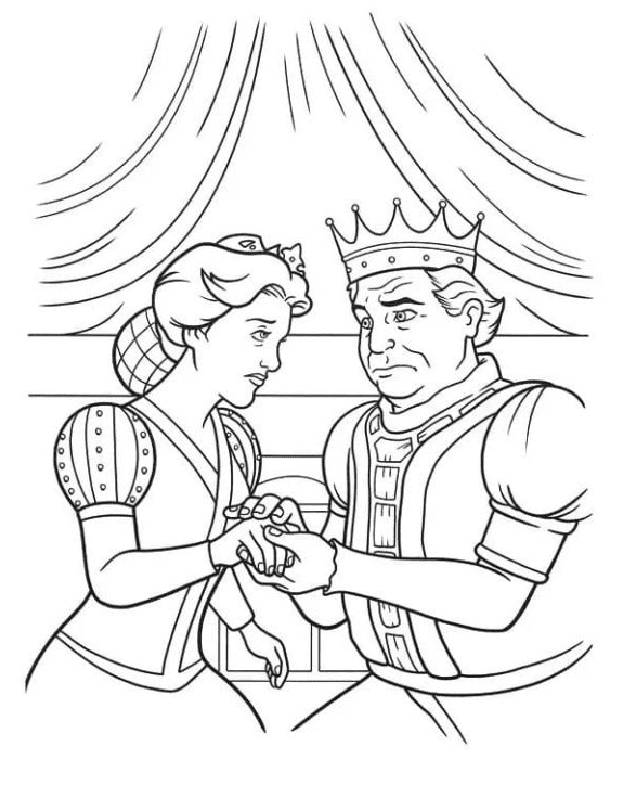 30 King And Queen Coloring Pages 23