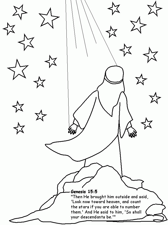 35 Coloring Pages Abraham And Sarah 35