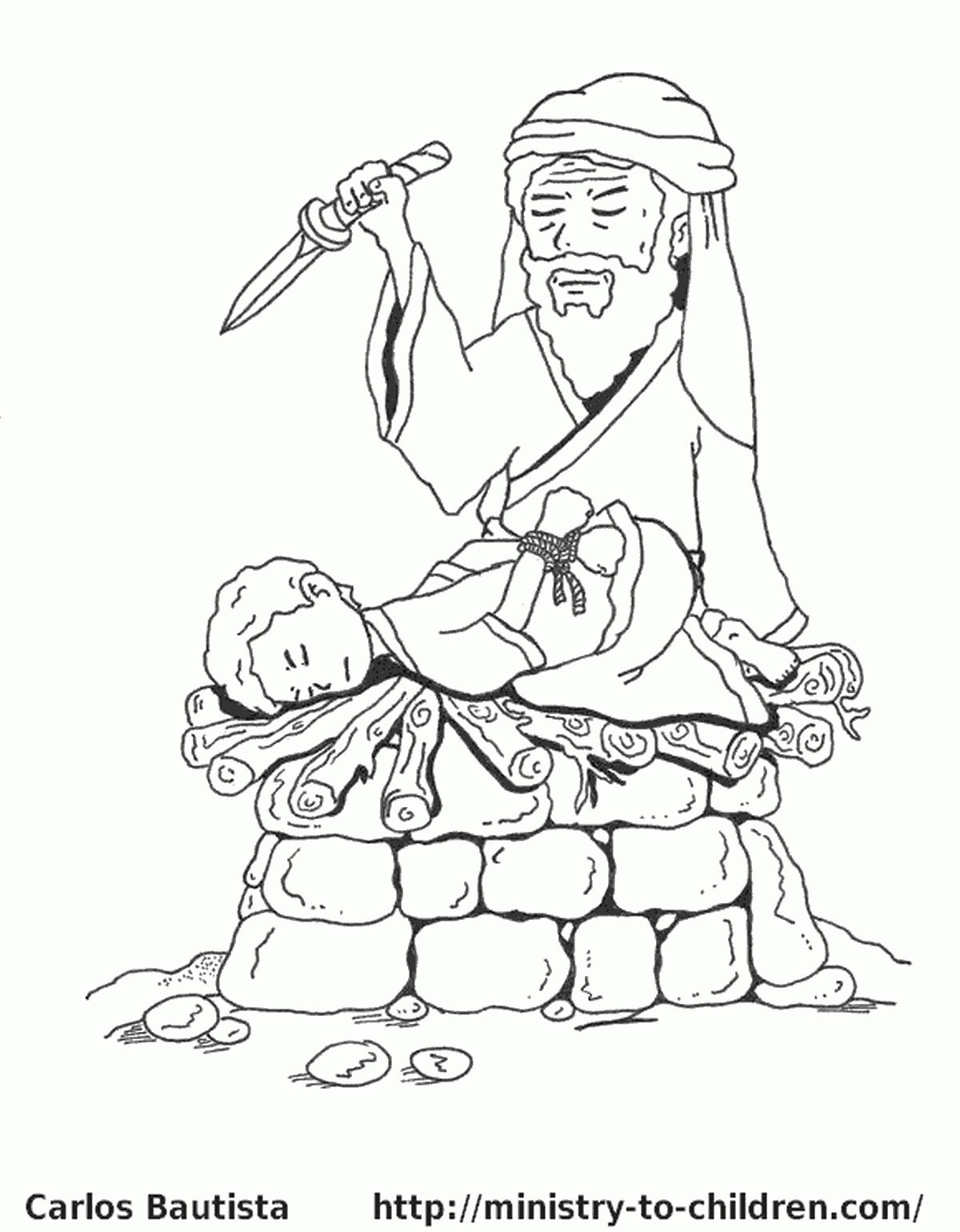 35 Coloring Pages Abraham And Sarah 36