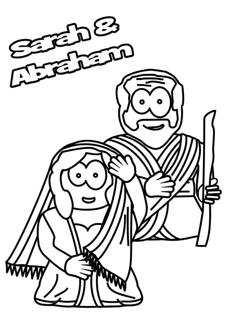 35 Coloring Pages Abraham And Sarah 39