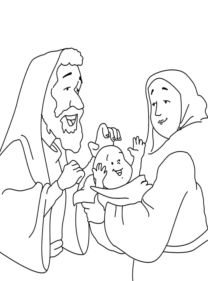 35 Coloring Pages Abraham And Sarah 48