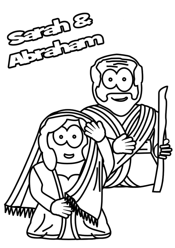 35 Coloring Pages Abraham And Sarah 49