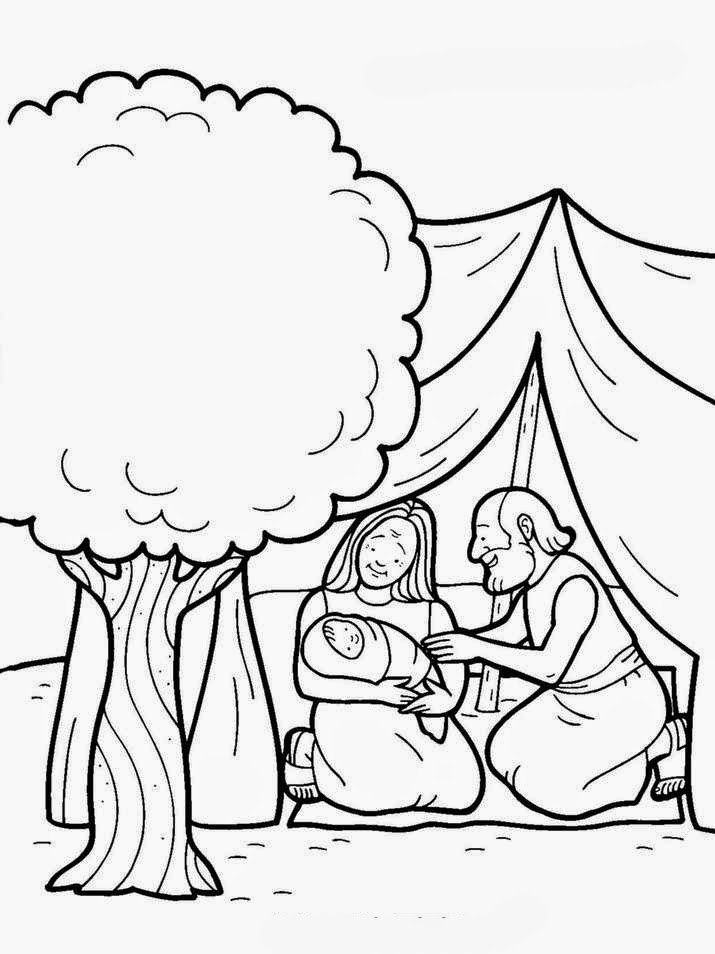 35 Coloring Pages Abraham And Sarah 50