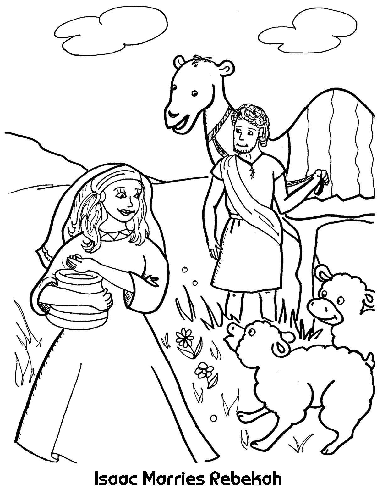 35 Coloring Pages Abraham And Sarah 60