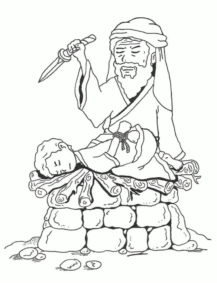 35 Coloring Pages Abraham And Sarah 62