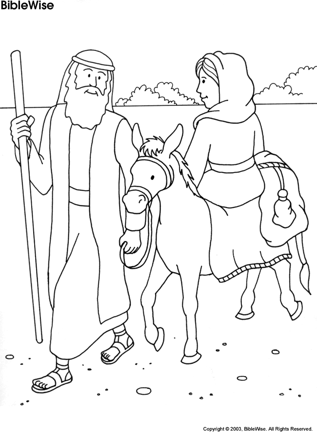 35 Coloring Pages Abraham And Sarah 63