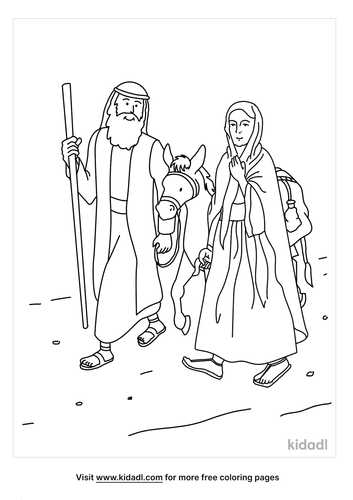 35 Coloring Pages Abraham And Sarah 64