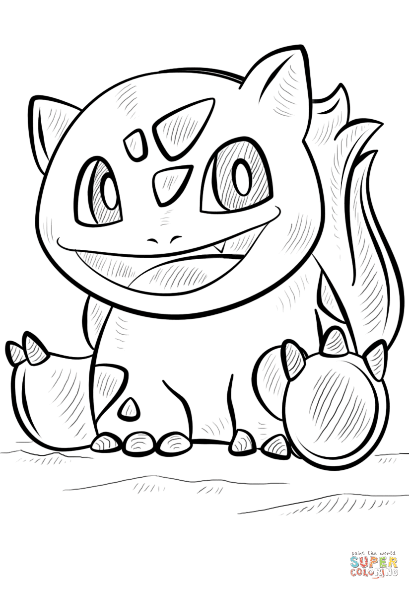 45 Bulbasaur Pokemon Coloring Page 27