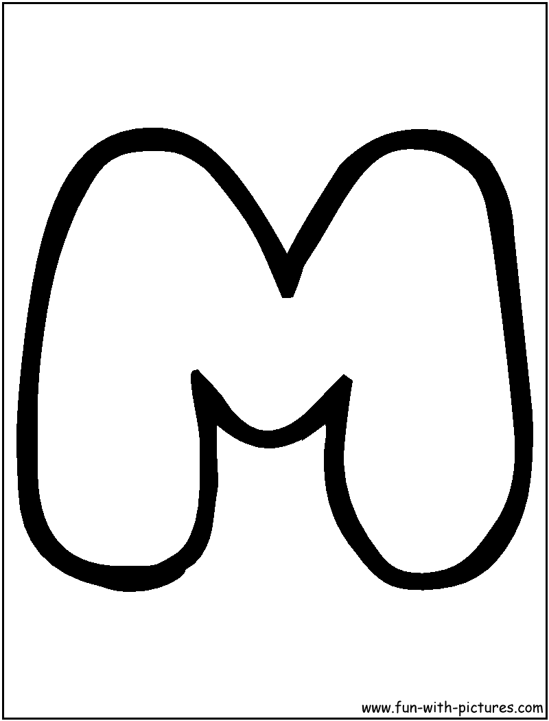 50 Bubble Letter Coloring Pages 4