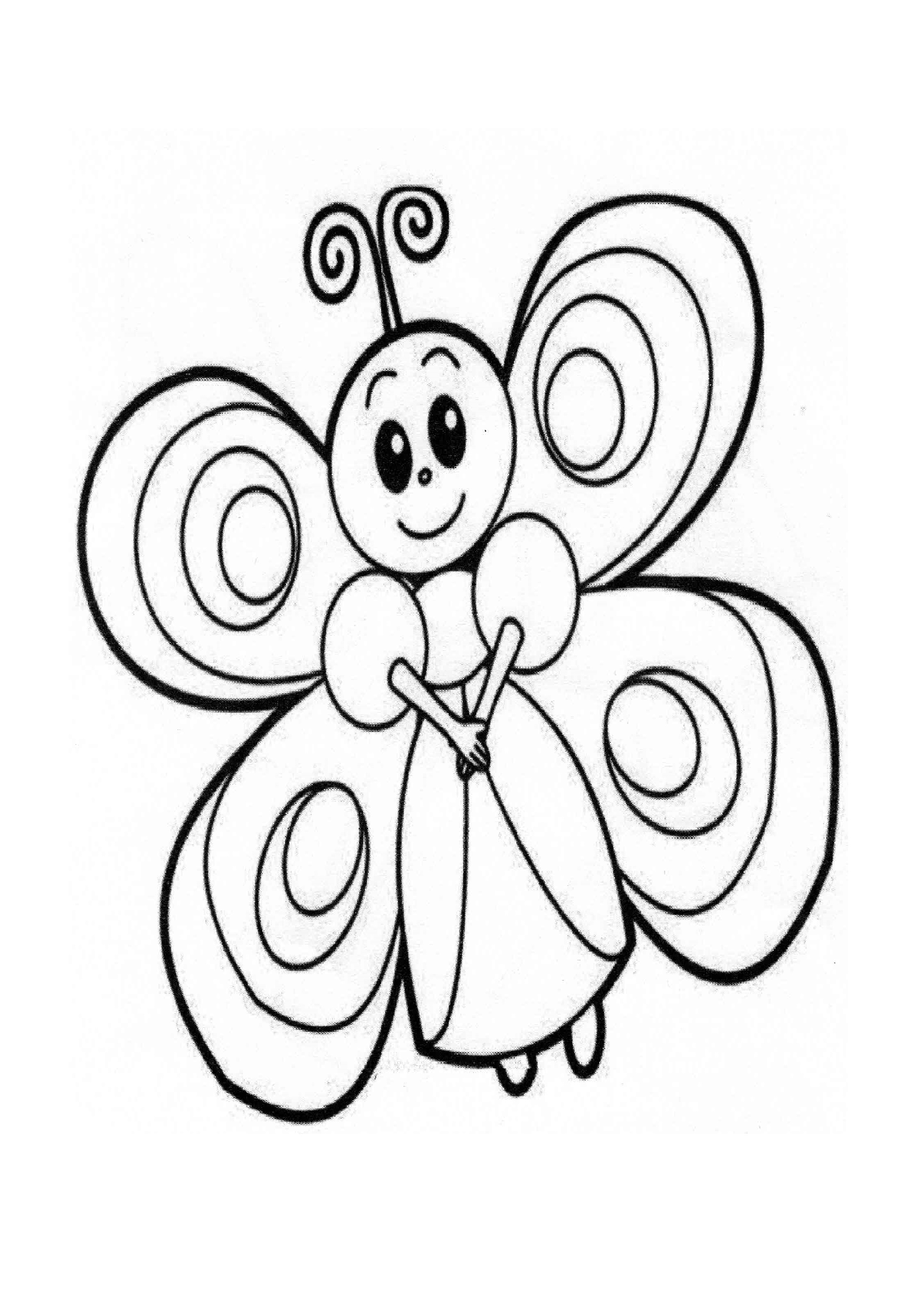 55 Butterflies Coloring Pages Printable 33