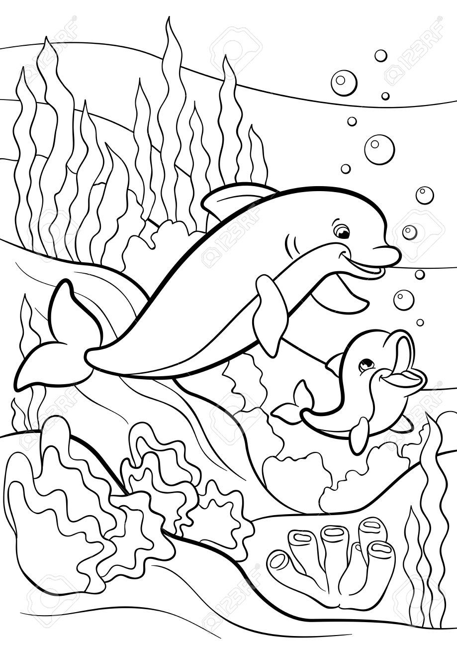 55 Underwater Ocean Coloring Pages For Adults 39