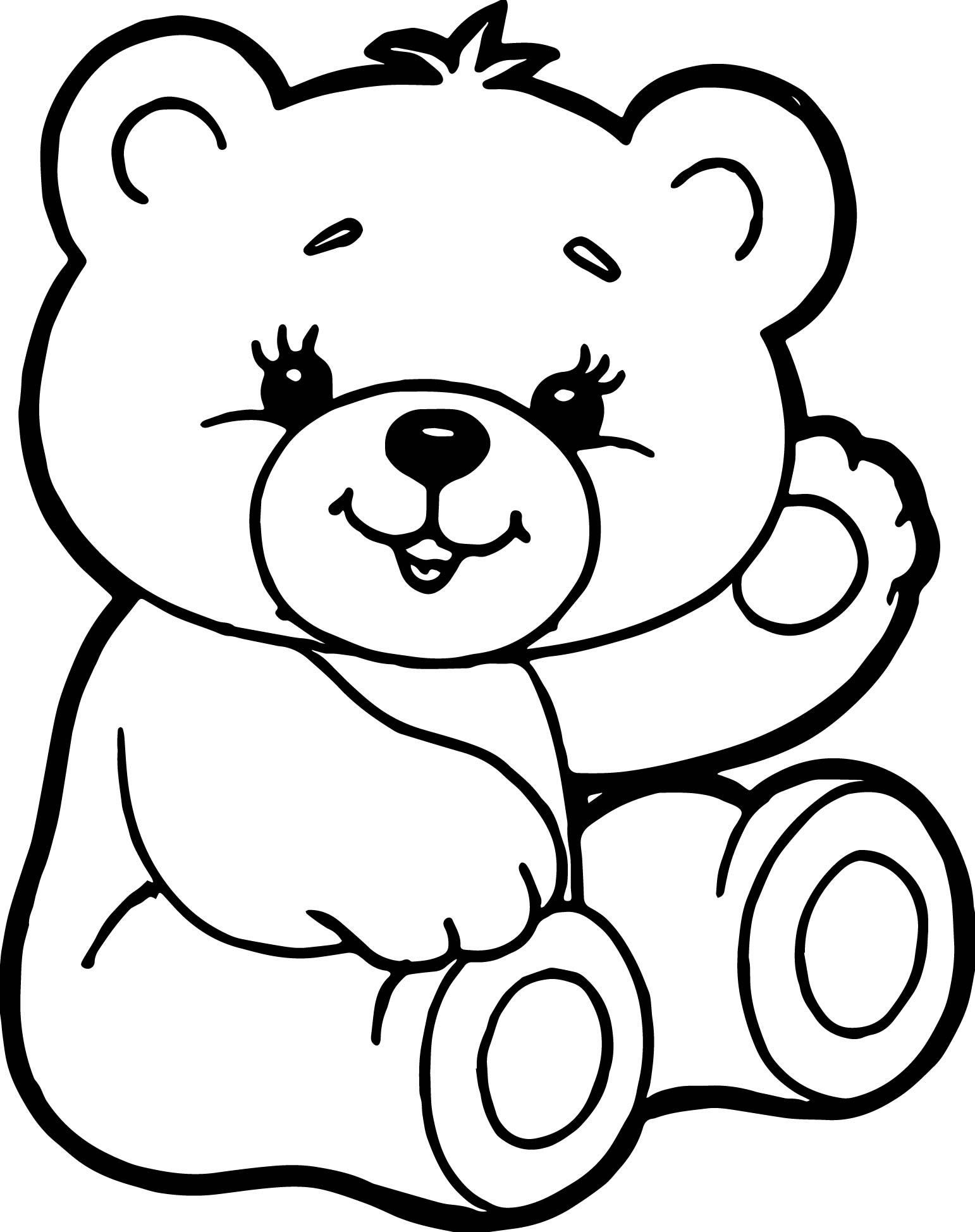 65 Realistic Bear Coloring Pages 43