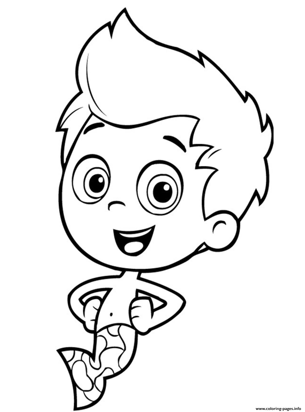 60 Printable Bubble Guppies Coloring Book 25