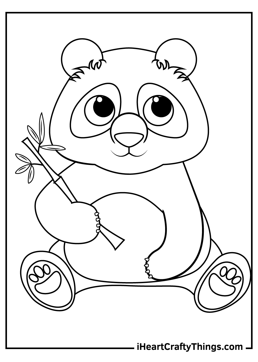 60 Printable Coloring Pages Of Cute Pandas 18