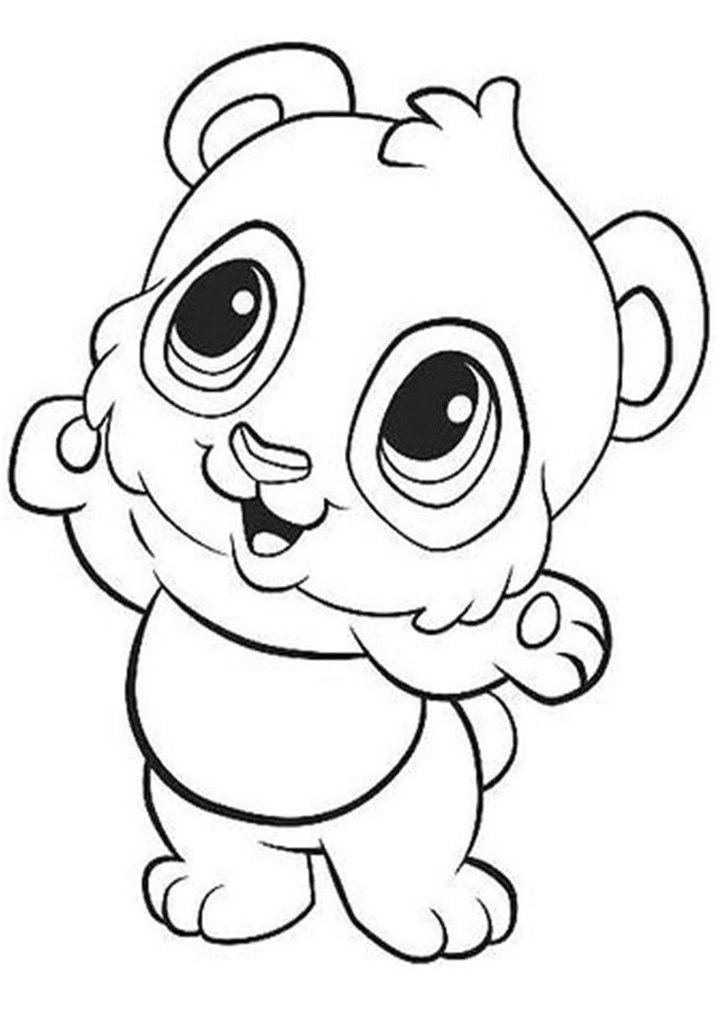 60 Printable Coloring Pages Panda 1