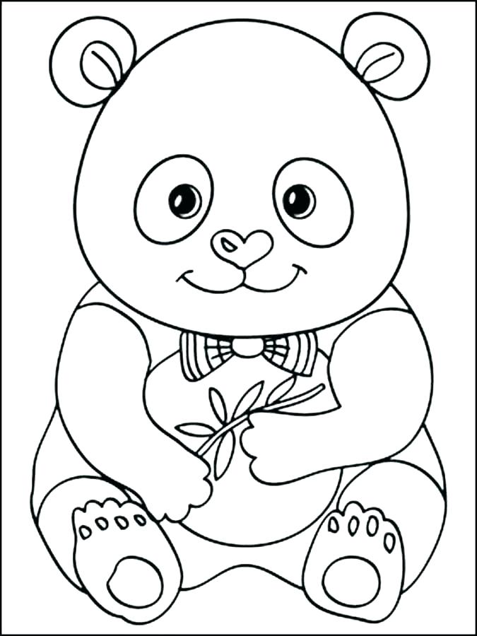 60 Printable Coloring Pages Panda 2