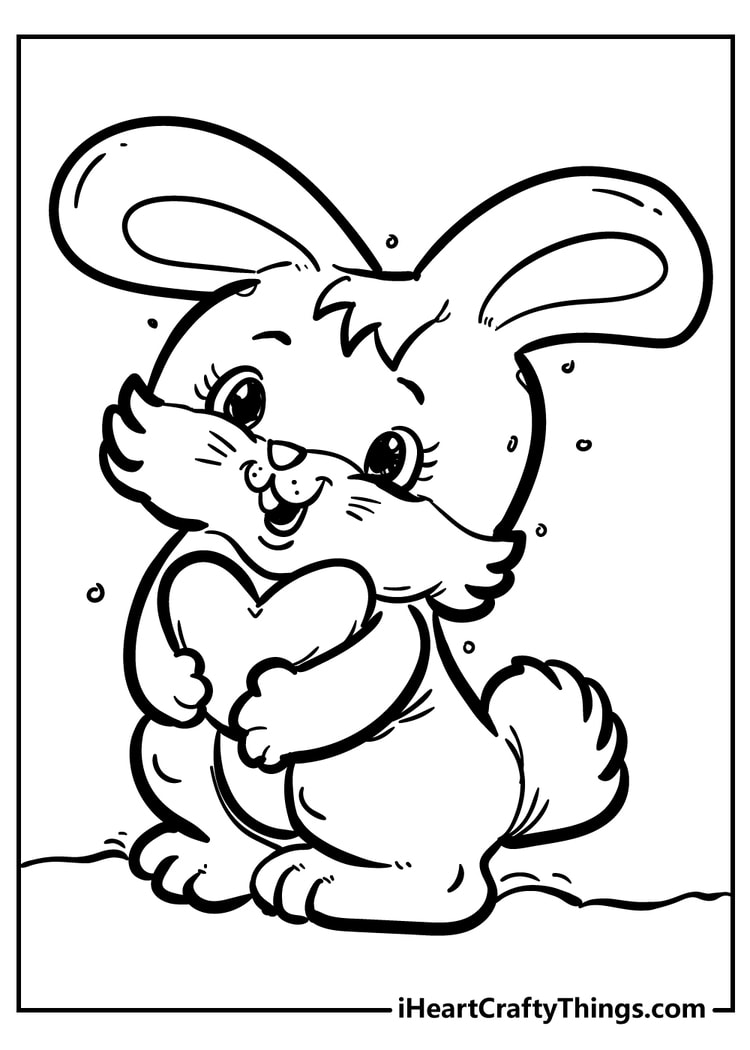 Get 85 Bunny For Coloring Ideas 44