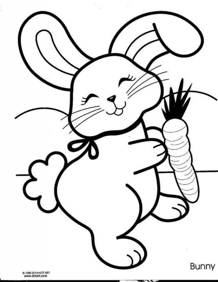 Get 85 Bunny For Coloring Ideas 46