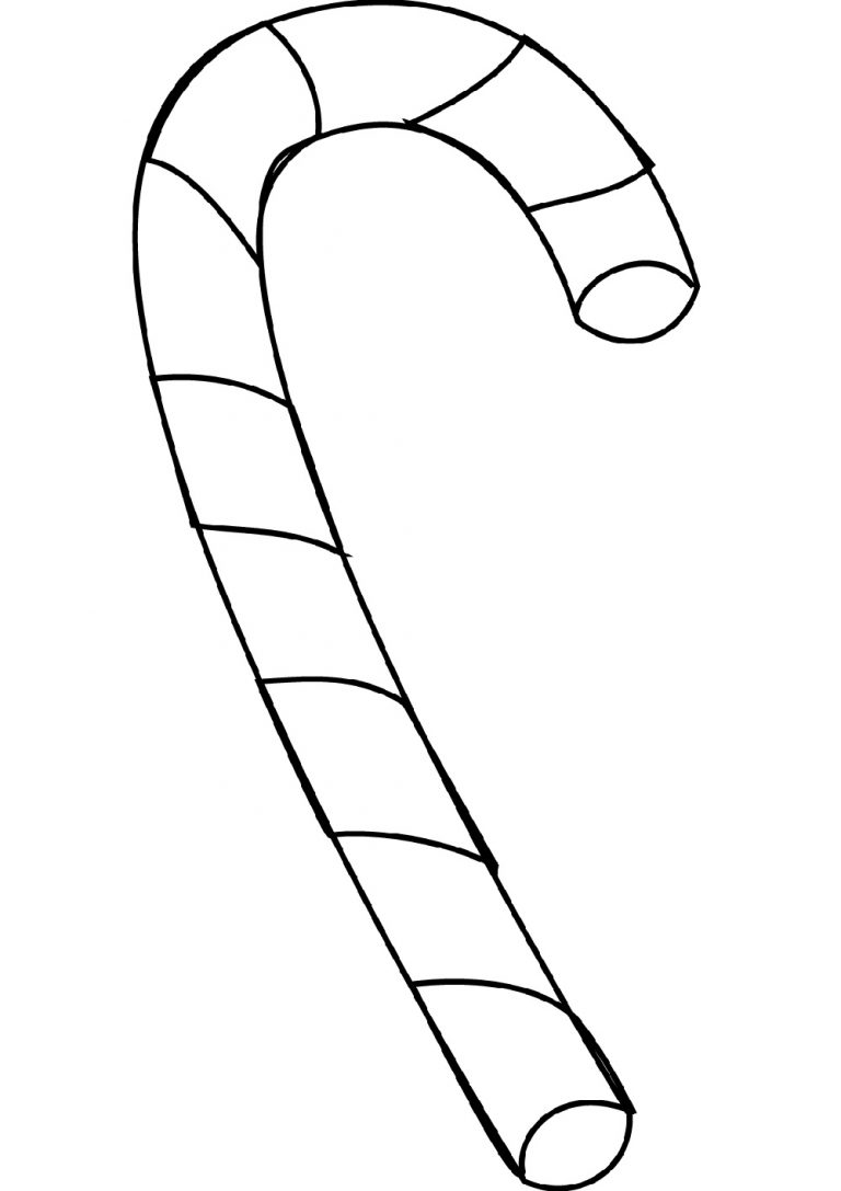 Get 85 Candy Cane Coloring Sheets Printable Ideas 24