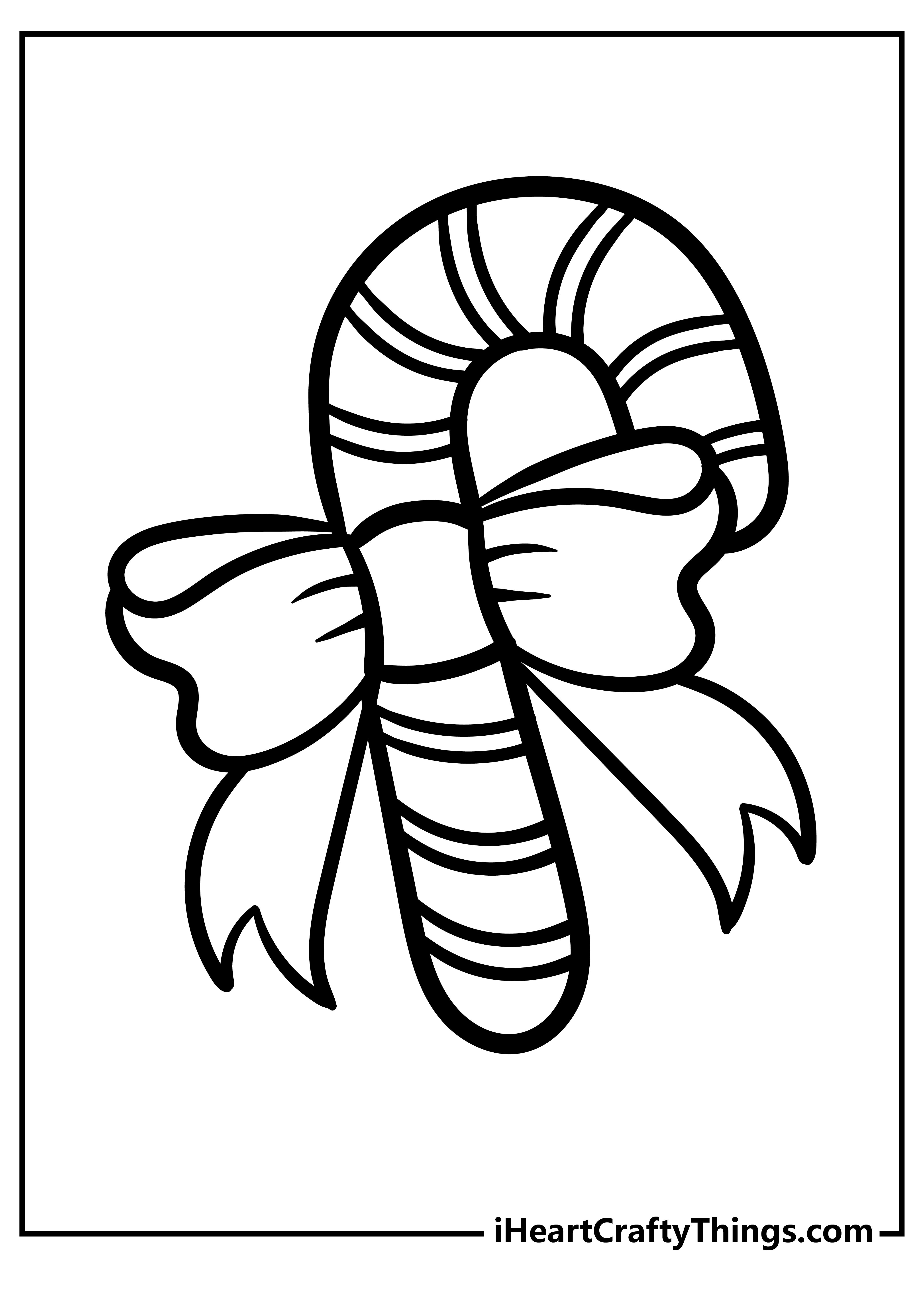 Get 85 Candy Cane Coloring Sheets Printable Ideas 26